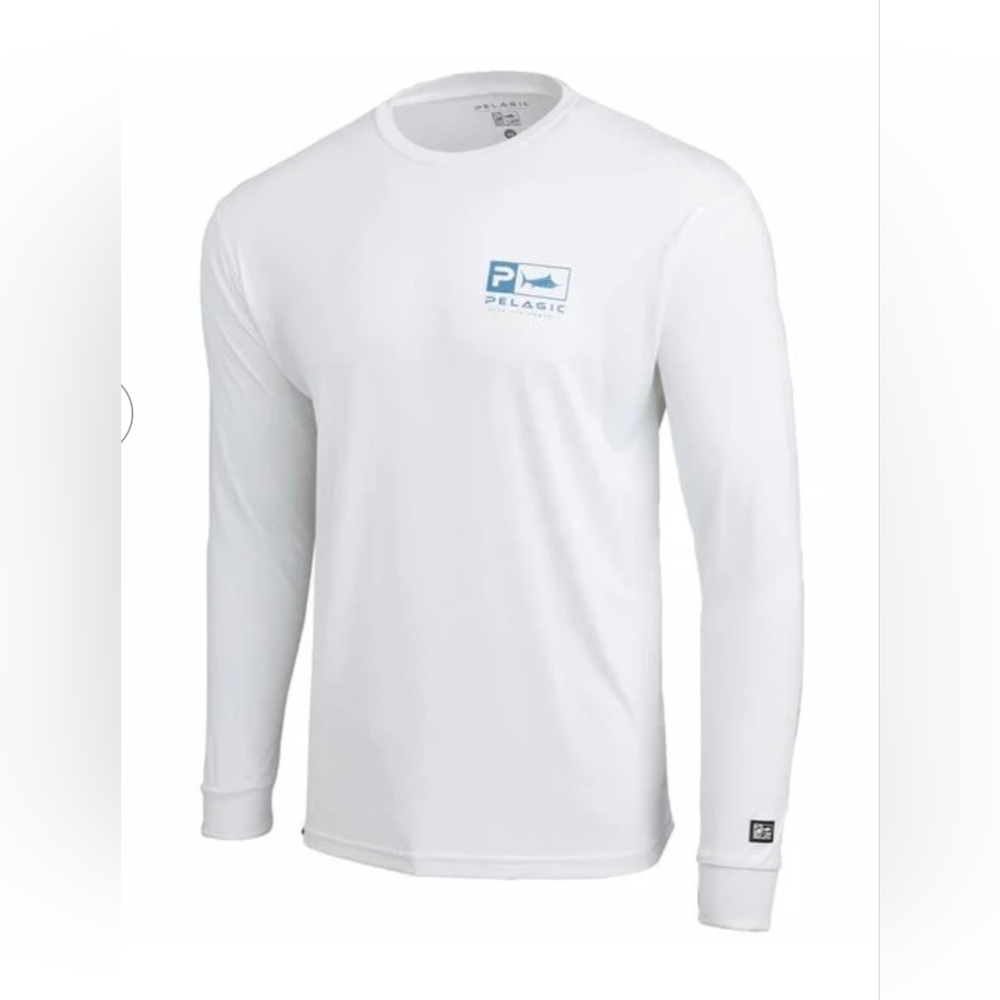 Pelagic Men's Aquatek Goione Marlin Fishing Long Sleeve Shirt - Large